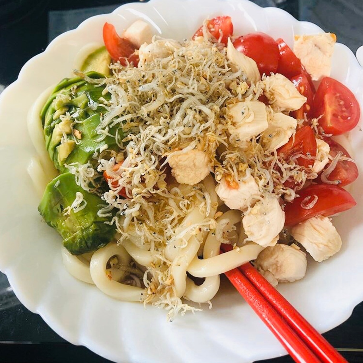 つわり中のうどんランチ 時短 簡単 レシピ 作り方 By ミーヤ3 楽天レシピ